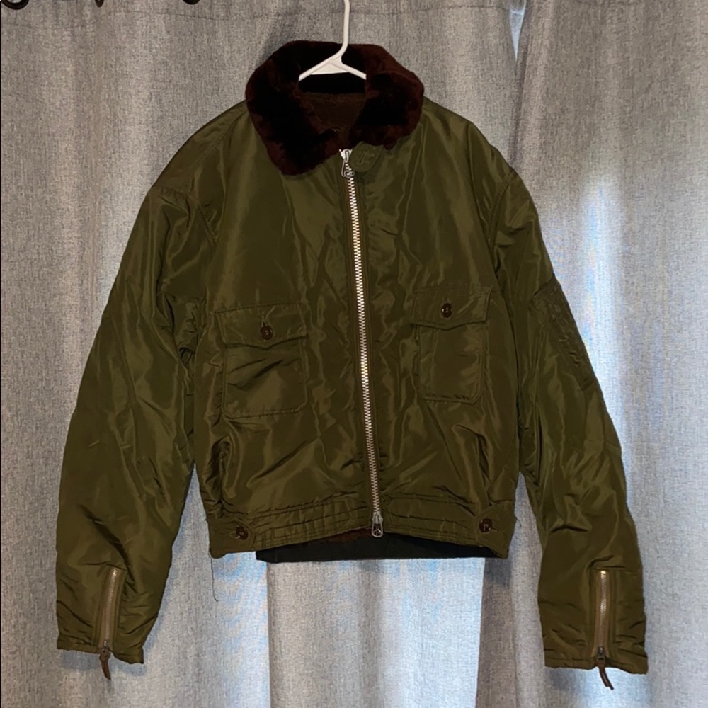Vintage 1950s US Navy Bomber Jacket